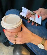 Lunar Cloud 14K Gold Ring
