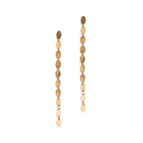 Disc 14K Gold Earrings