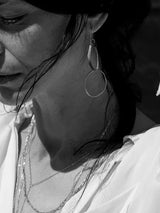 Double Eclipse 14K Gold Earrings