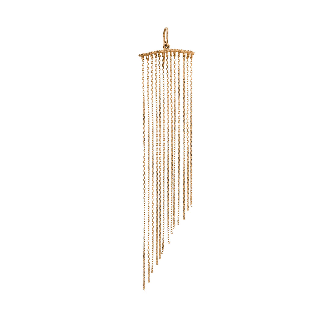 Fringe 14K Gold Earrings