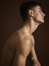 Rock 14K Gold Necklace