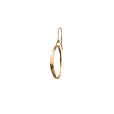 Single Eclipse 14K Gold Earrings