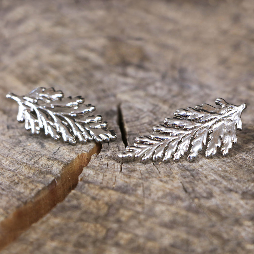 INAJA White Gold Plated Earrings