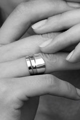 Irregular Band 18K Gold Ring