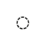 Isadora Striped Silberring