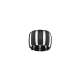 Isadora Striped Silberring