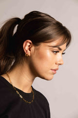 IX Alpha 22K vergoldete Halskette