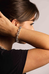 IX Luca Silberarmband