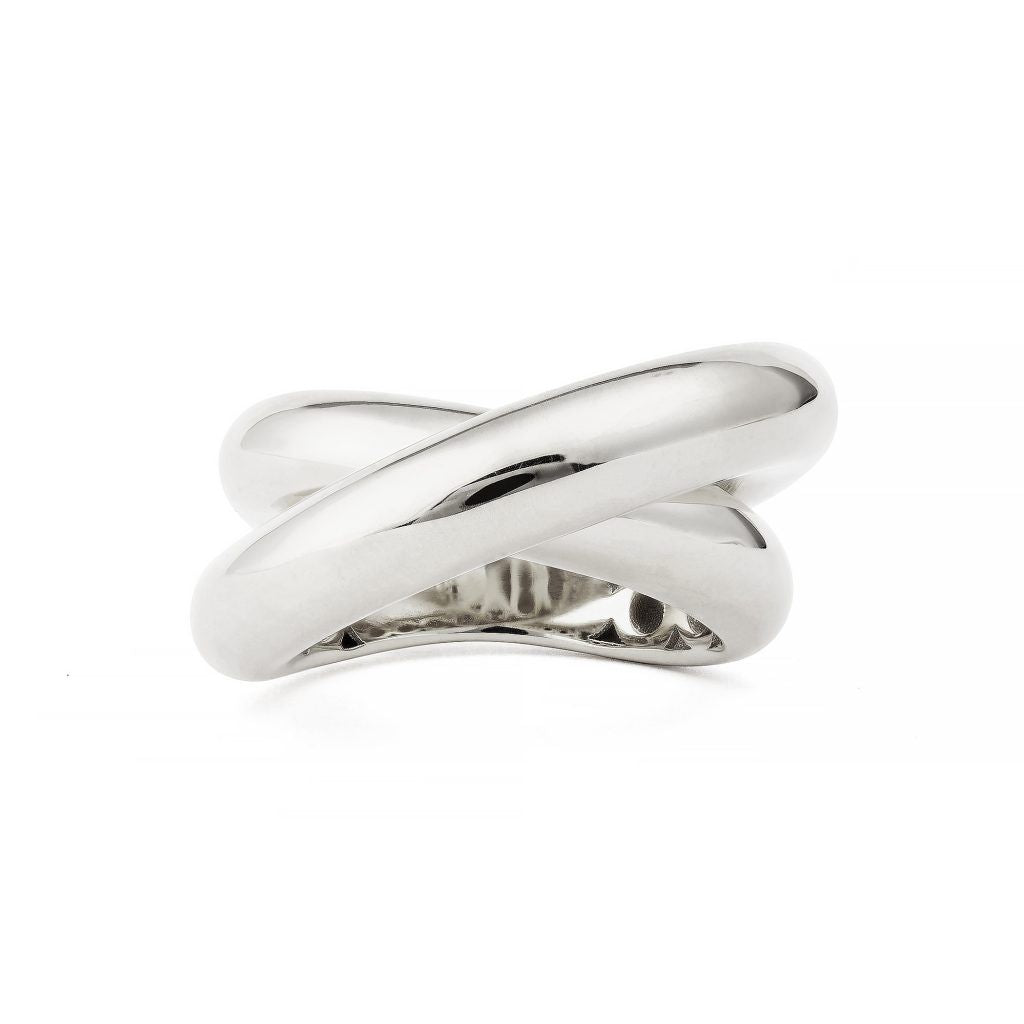Engelbert Infinity Loop 18K Whitegold Ring – The Jewellery Room