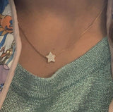 Star Universe 18K Gold, Rosegold or Whitegold Necklace