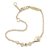 Kite Armband 18K vergoldet I Diamanten