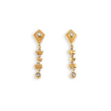Kite 18K Gold Ohrringe w. Diamanten