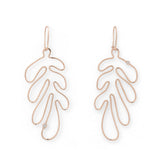 Matisse 18K Rosegold Earrings w. Diamonds