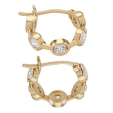 Big On the Rocks Hoops aus 18K Gold I Diamanten
