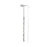 Pop Ear Jacket 18K Whitegold Earring pendant w. Diamonds