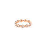 On the rocks 18K Rosegold Ring w. Diamonds