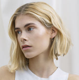 Josephine 18K Gold Earrings w. Sapphires, Tsavorites, Rubies & Amethysts