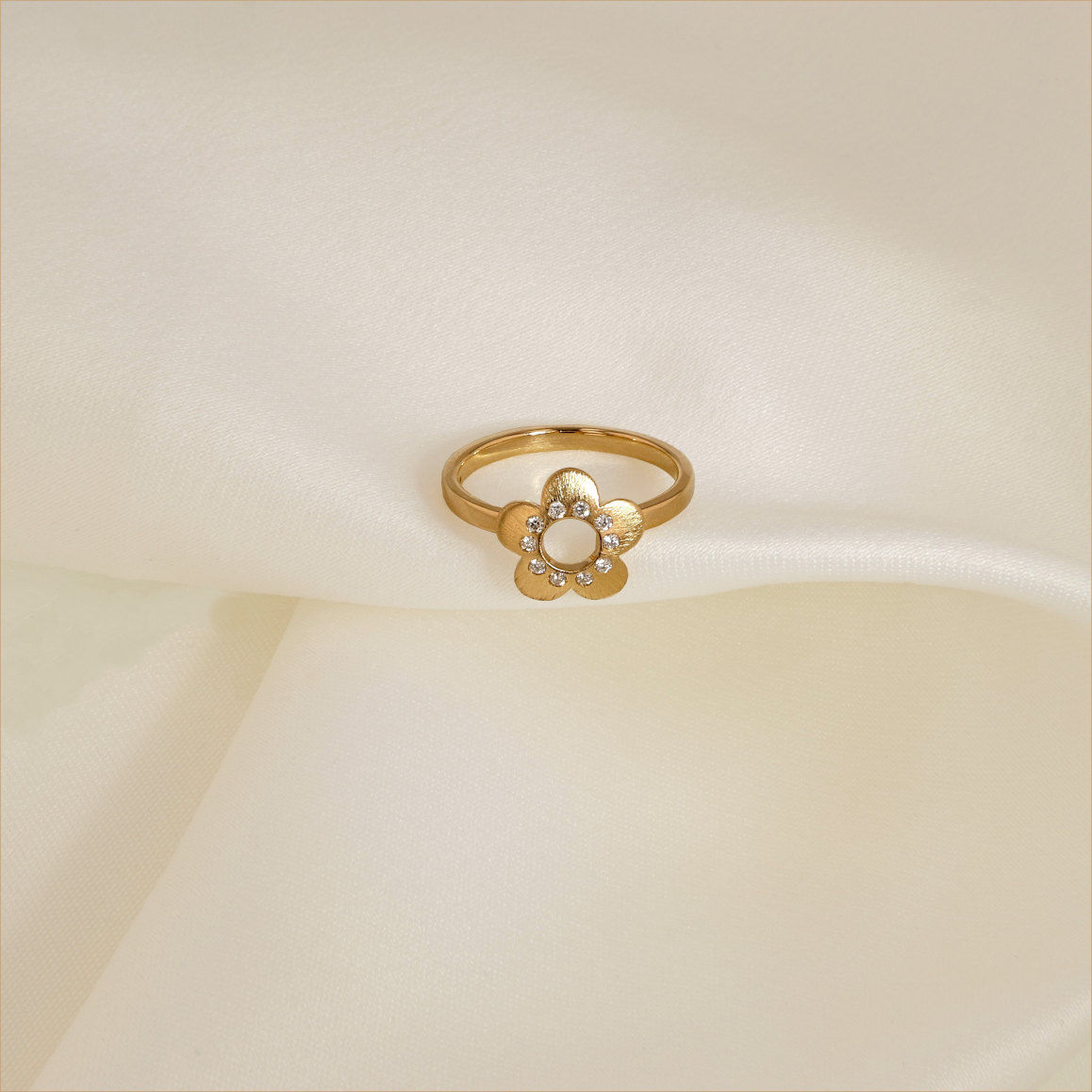 Pandora cherry blossom hot sale ring gold