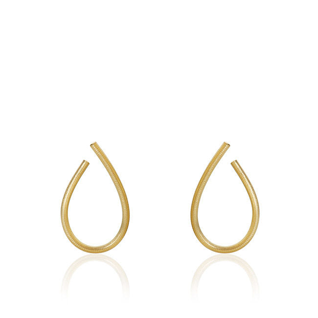 Medium Kharisma 18K Gold Hoops