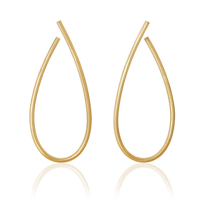 Mega Kharisma 18K Gold Hoops
