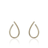 Medium Kharisma 18K Hvidguld Øreringe m. Diamanter