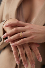 Kharisma Silver Ring w. Diamond