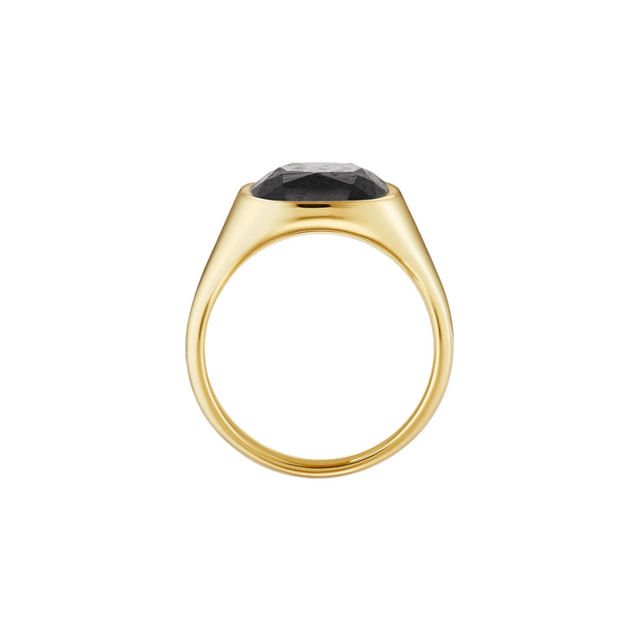 Brethren 18K Guld Ring m. Mpingo