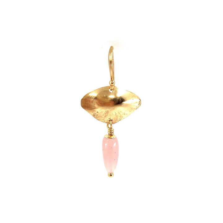 Katia 14K Gulddoublé Ear Hook m. Opal