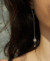 Kinz Key 14K Gold Earring