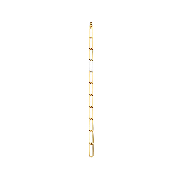 Inhaling Him Small Gold Plated Bracelet