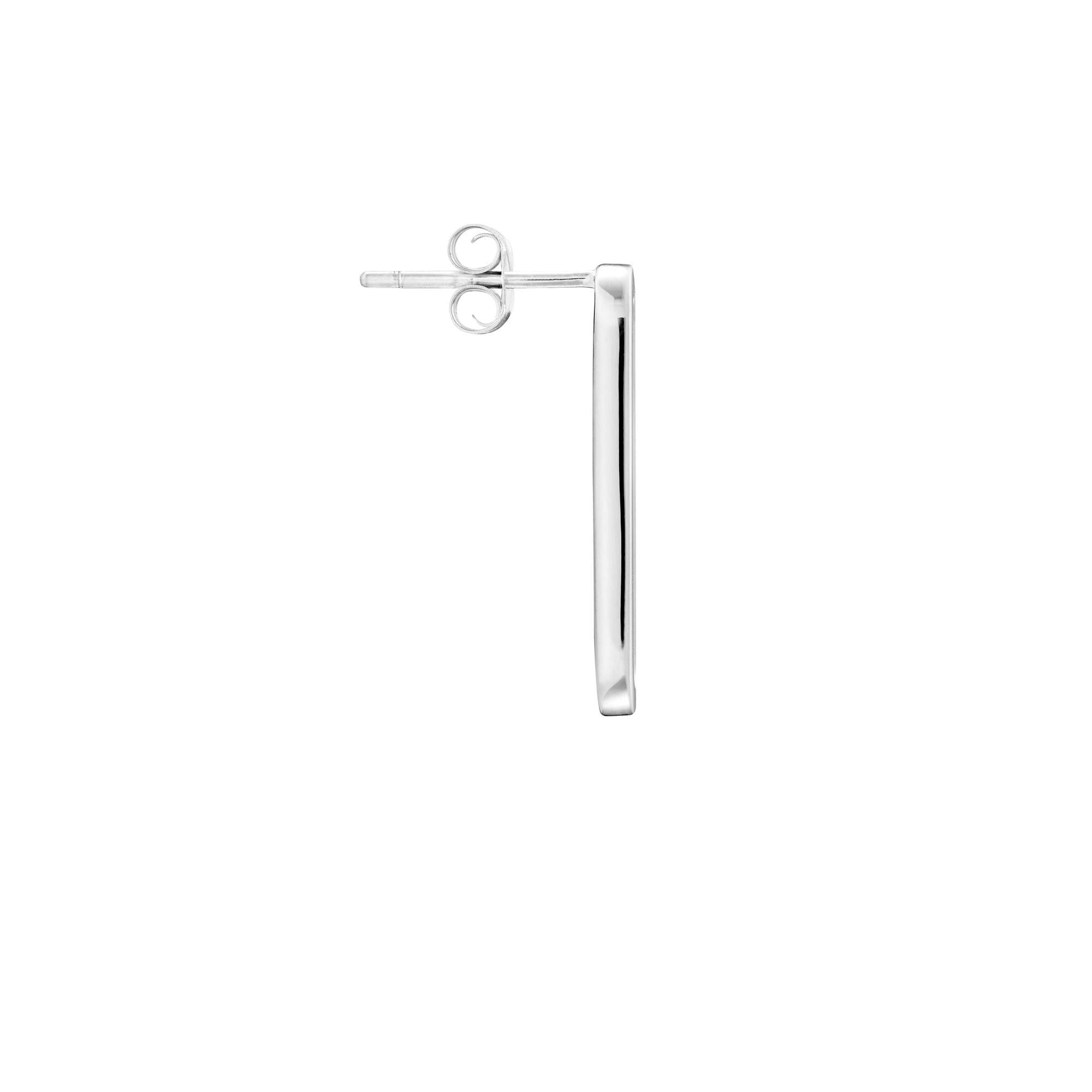 The sigh I Silver Earring
