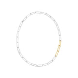 Exhaling her 18K Sølv, Guld Halskæde