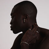 Eternity Black 4mm 18K Whitegold Ring w. Lab-Grown Diamonds