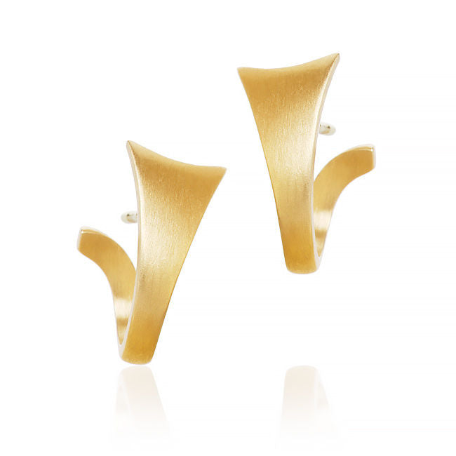 Luna Loop 18K Gold Earrings