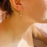 Laika 14K Goldfilled Earring w. Amazonite