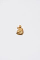 The Beach Wood Gold Plated Pendant