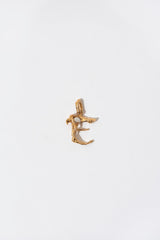 Der Perlenbrief Gold plattierte Anhänger w. Perle