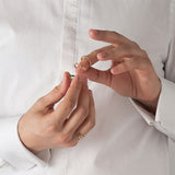 Unisex U 18K Rosegold Ring