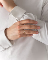 Unisex I Matt 18K Gold Ring