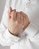 Unisex WE 18K Rosegold & Whitegold Ring