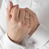 Unisex We Mat 18K Rosaguld & Hvidguld Ring