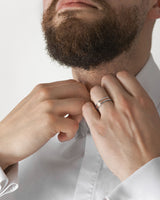 Unisex We 18K Rosegold & Whitegold Ring