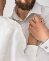 Unisex We 18K Hvidguld & Guld Ring