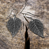 MEIA Black Gold Plated Earrings