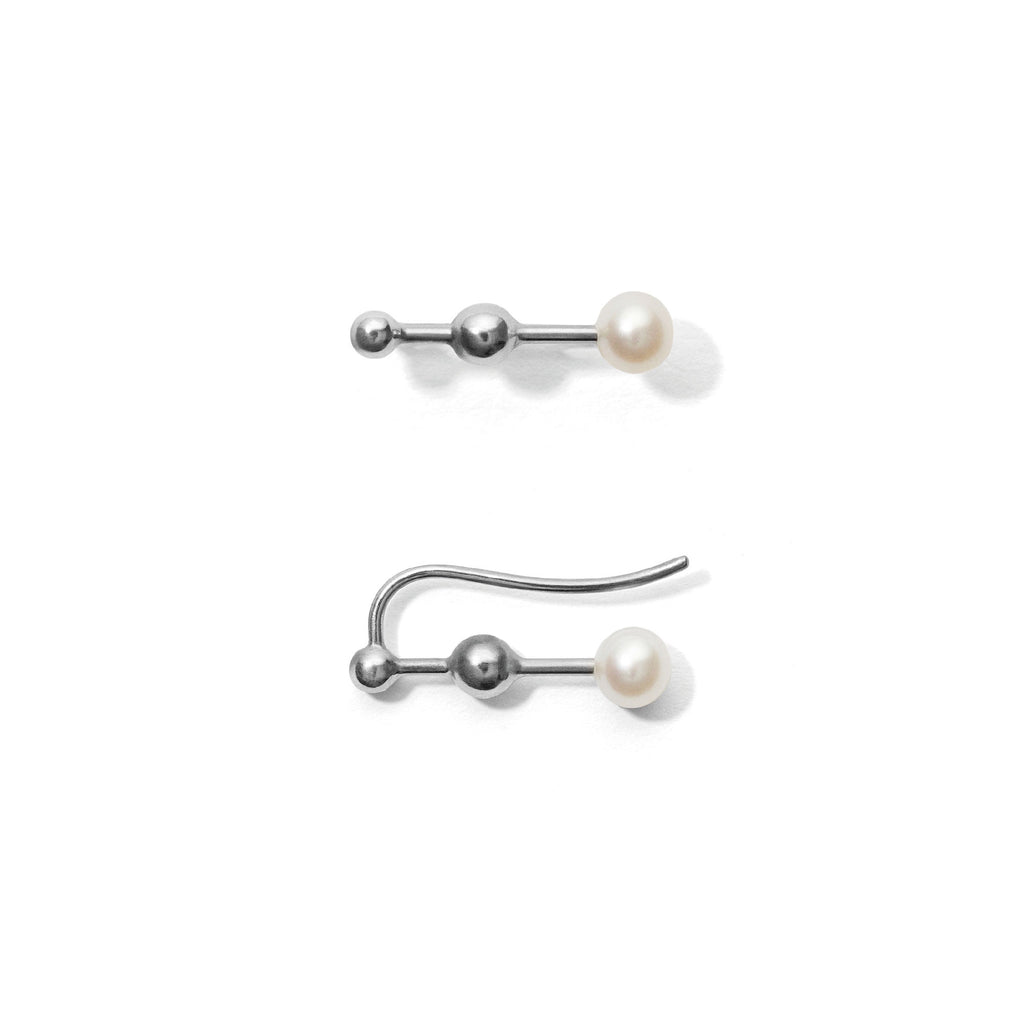 Miss Enza Antique Earring Pearl