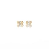 MIST Day/light 14K Gold Stud w. Diamond