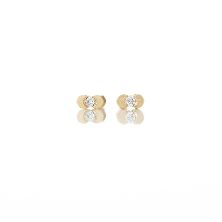 MIST Day/light 14K Guld Ørestik m. Diamant