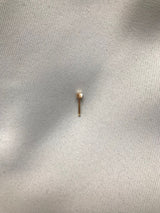 MOON 14K Gold Stud