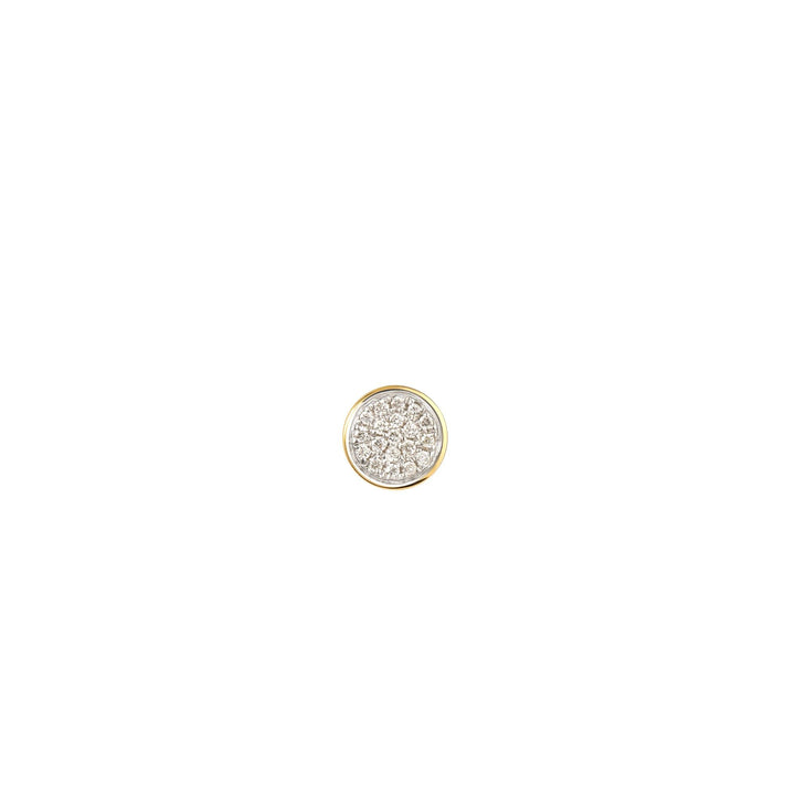 Modern Words Fine Dot 18K Guld Ørestik m. Diamant