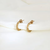 Ellen 18K Gold Creol